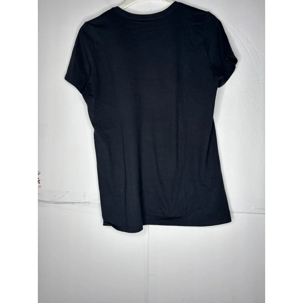 Nike‎ USWNT 2019 World Champions Dri-FIT Soccer T-Shirt Black Gold Womens L - Picture 5 of 7